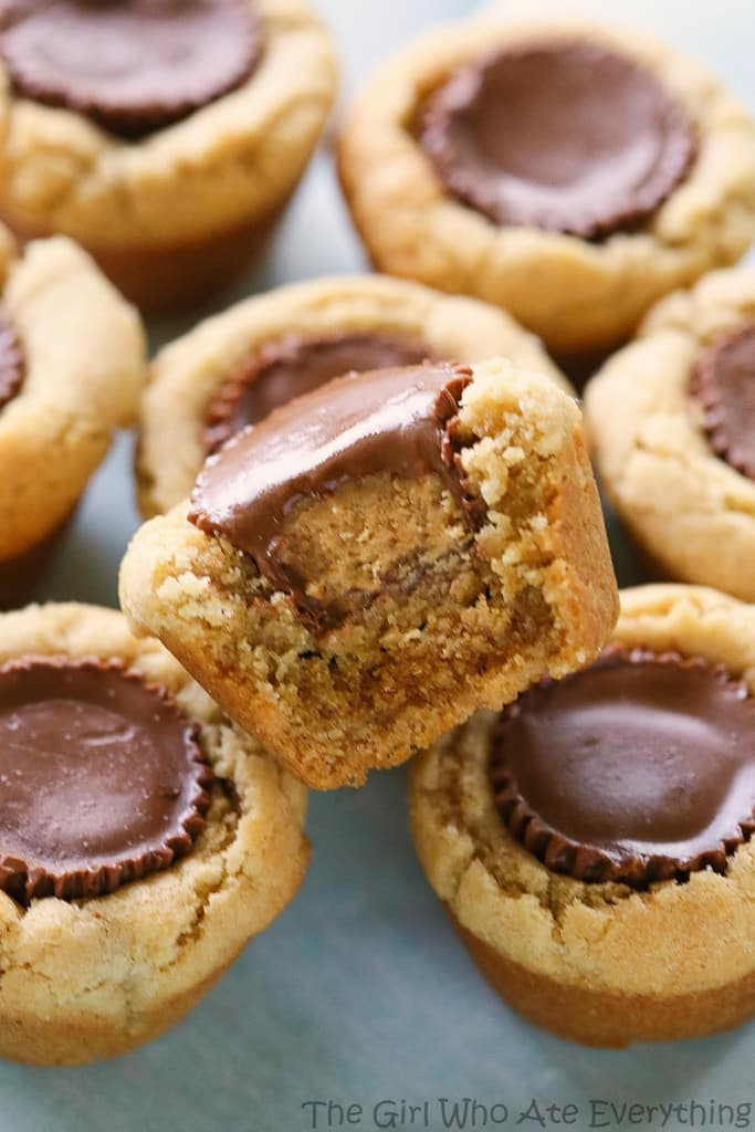 Peanut Butter Cup Cookies The Girl Who Ate Everything