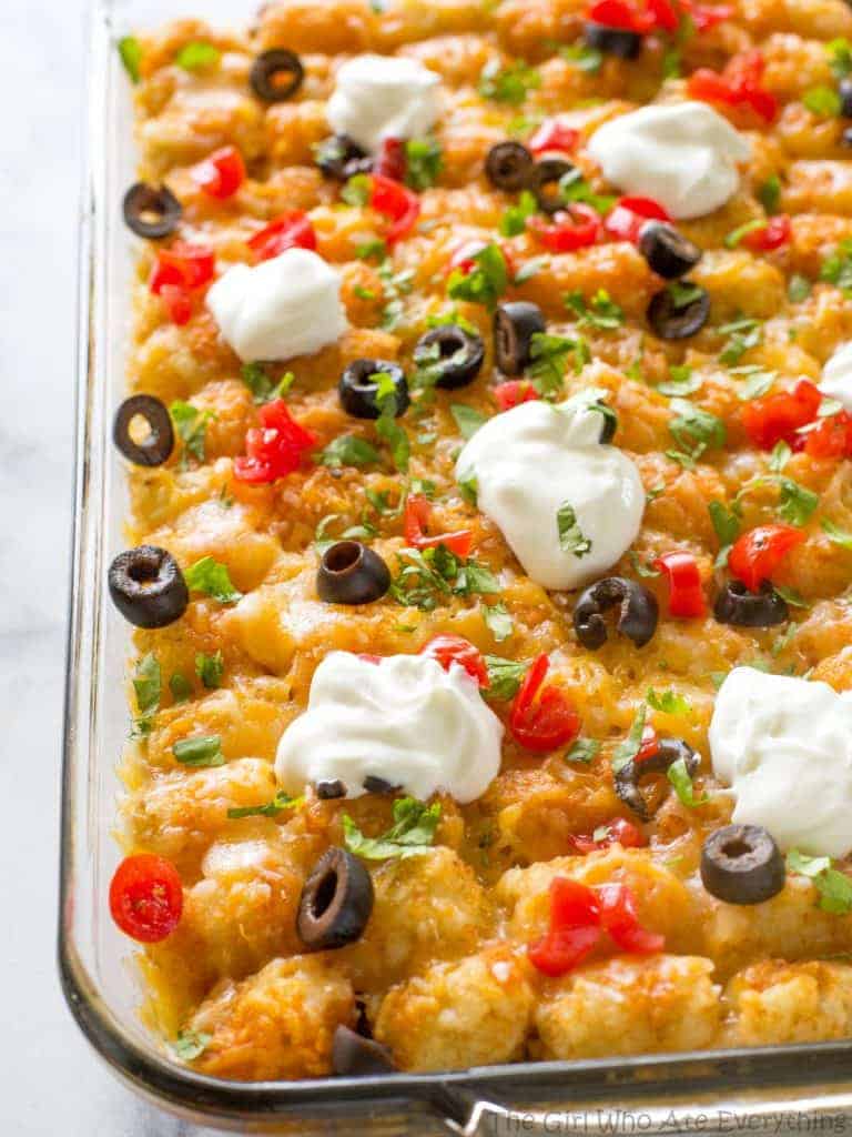 Tater Taco Casserole The Girl Who Ate Everything