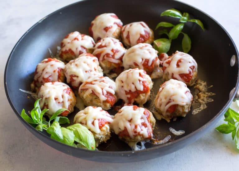 Chicken Parmesan Meatball Sliders The Girl Who Ate Everything