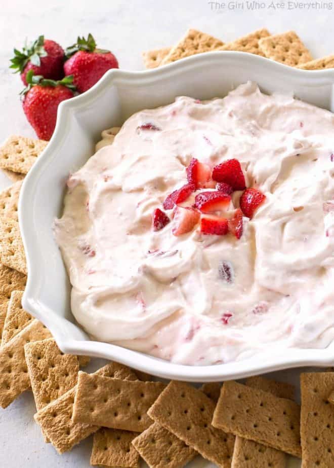 Strawberry Cheesecake Dip Video The Girl Who Ate Everything