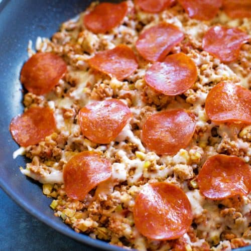 Keto Pizza Skillet Recipe The Girl Who Ate Everything