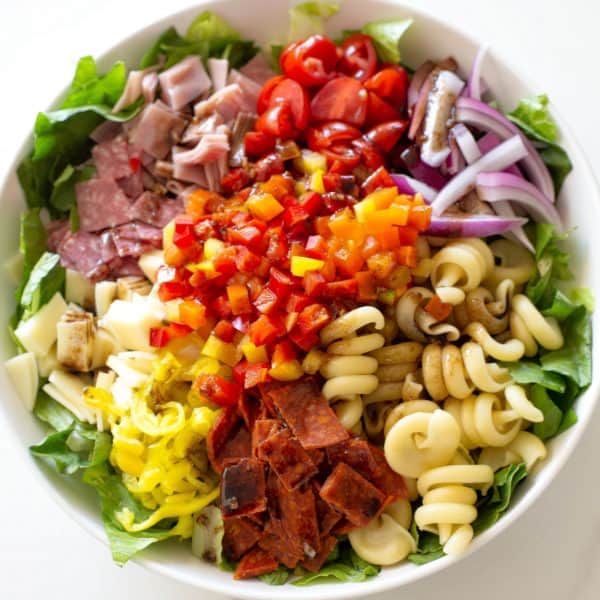 Italian Sub Pasta Salad Recipe The Girl Who Ate Everything