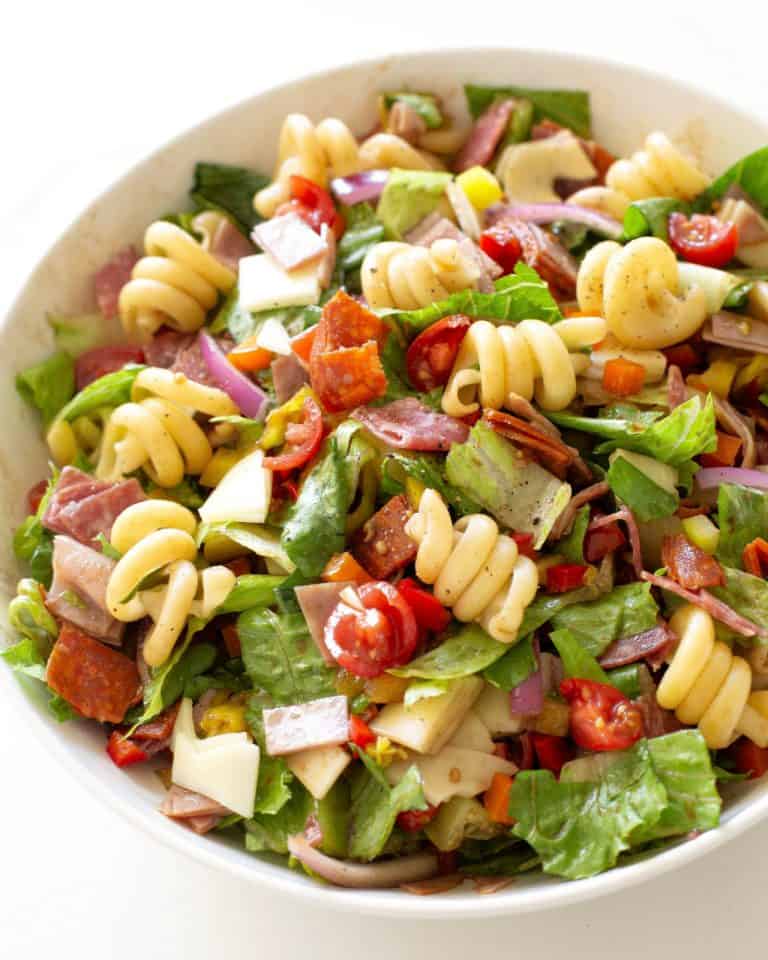 Italian Sub Pasta Salad Recipe The Girl Who Ate Everything