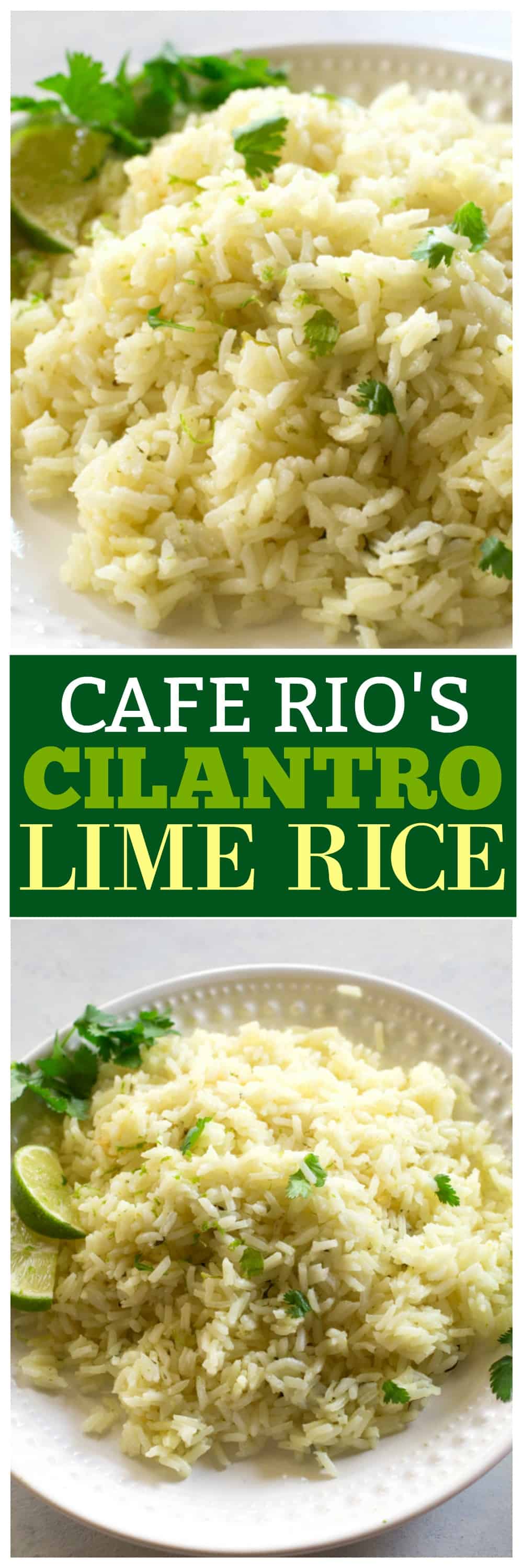 Cilantro Lime Rice from Cafe Rio - The Girl Who Ate Everything