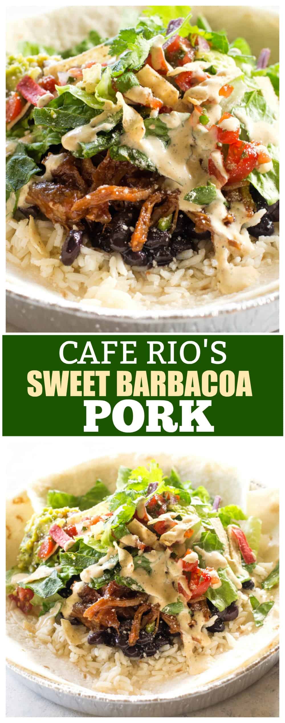 Cafe Rio Sweet Pork Barbacoa - House of Nash Eats
