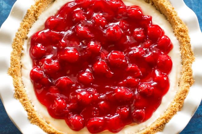 Cherry Cheese Pie