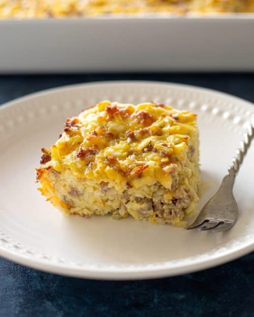 The Best Breakfast Casserole Recipe - The Girl Who Ate Everything