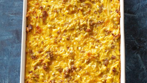 Crockpot Breakfast Casserole - The Girl Who Ate Everything