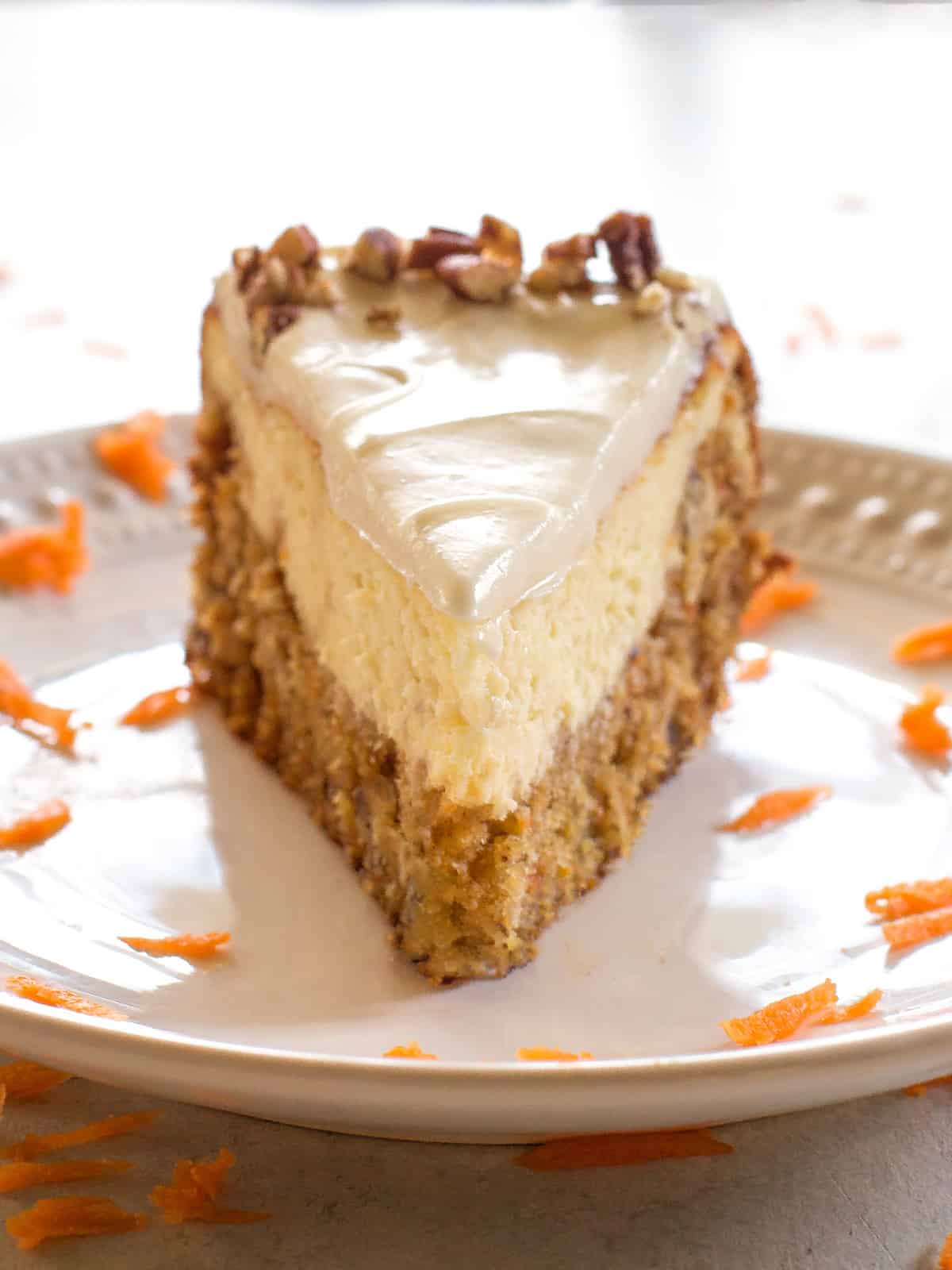 Carrot Cake Cheesecake The Girl Who Ate Everything 9732