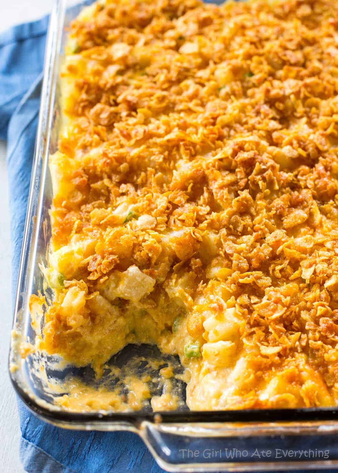 Funeral Potatoes Recipe - The Girl Who Ate Everything