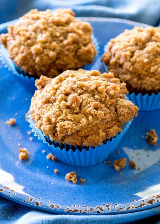 The Best Banana Muffins Recipe (VIDEO) - The Girl Who Ate Everything