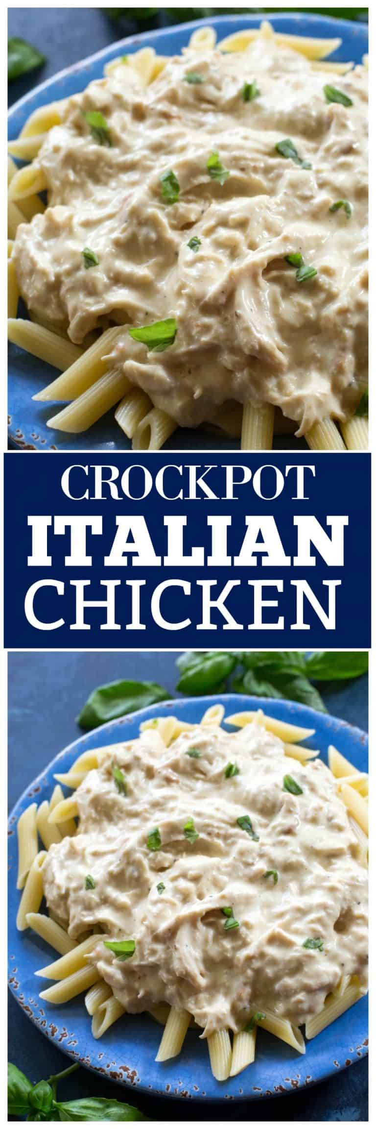 Crockpot Italian Chicken - The Girl Who Ate Everything
