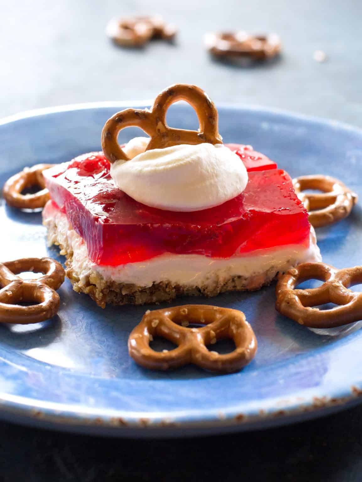 Jello Pretzel Salad The Girl Who Ate Everything