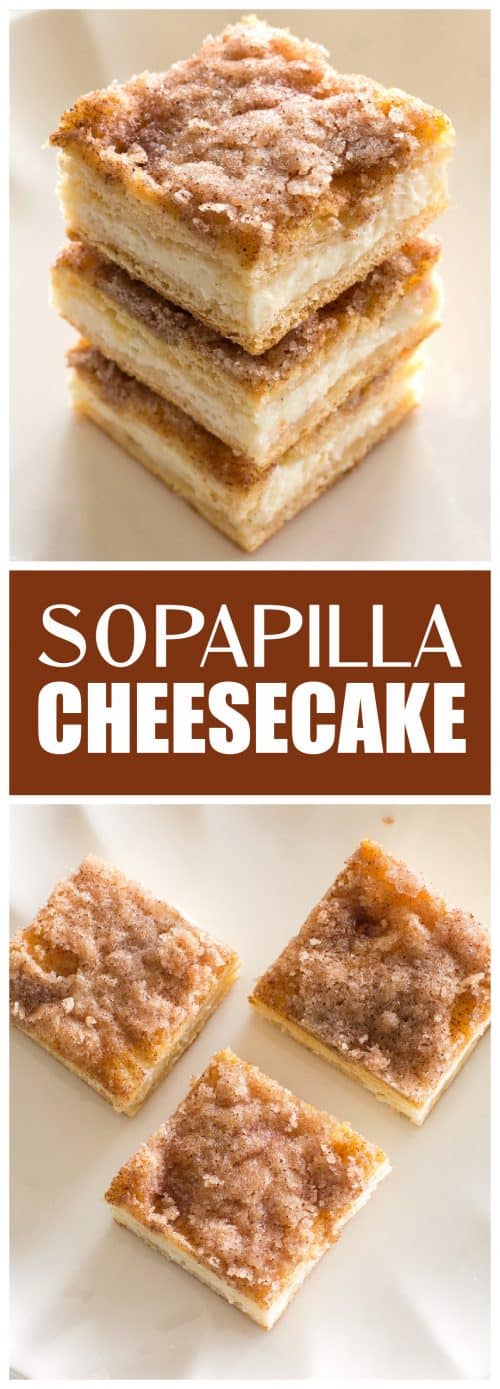 Sopapilla Cheesecake (+video) - The Girl Who Ate Everything