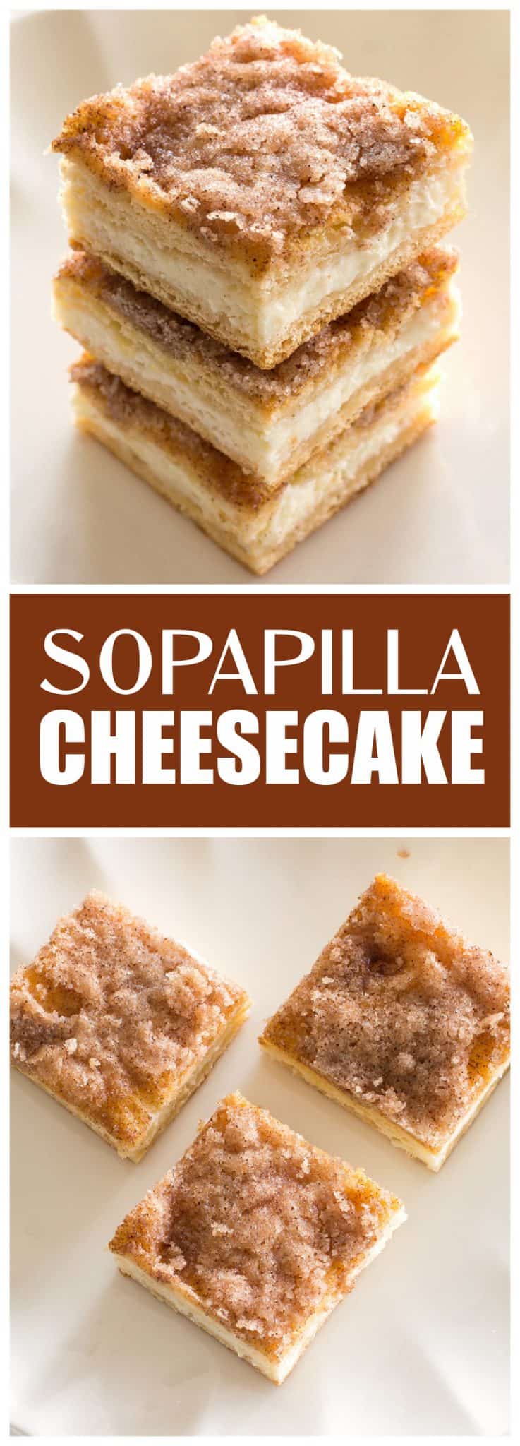 Sopapilla Cheesecake (+VIDEO) - The Girl Who Ate Everything