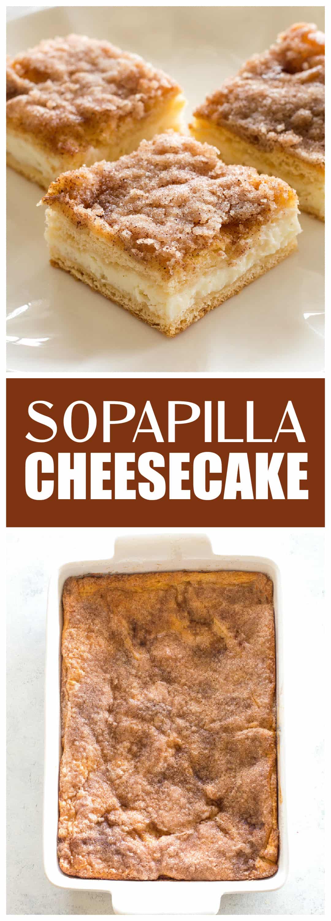 Sopapilla Cheesecake (+VIDEO) - The Girl Who Ate Everything