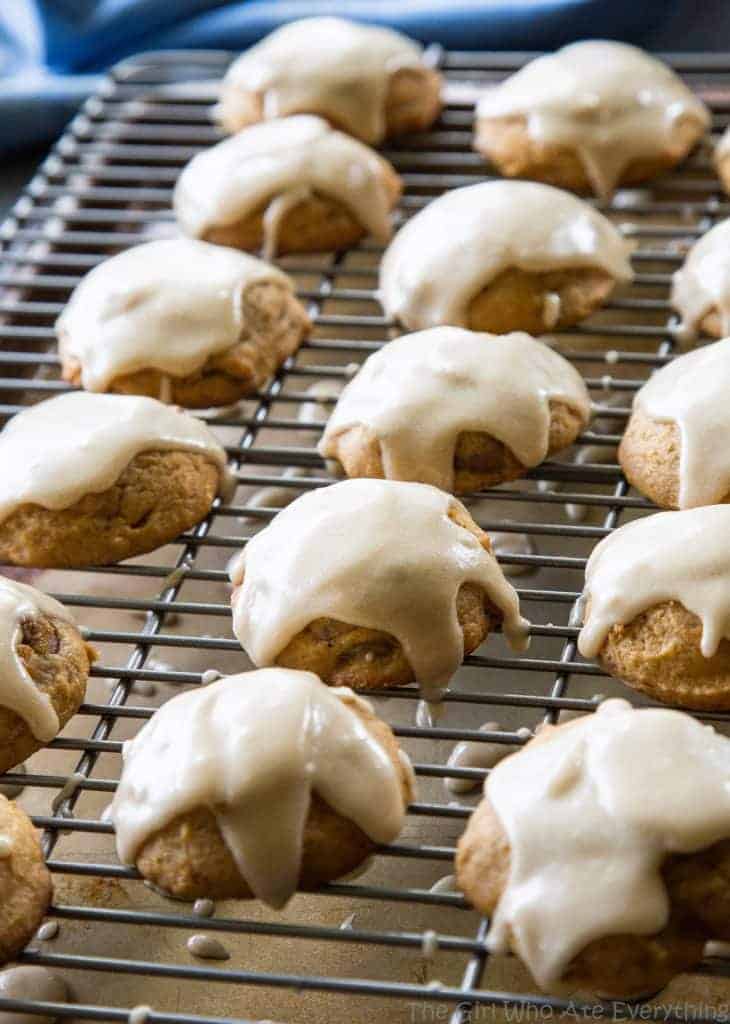 Pumpkin Chocolate Chip Cookies - The Girl Who Ate Everything