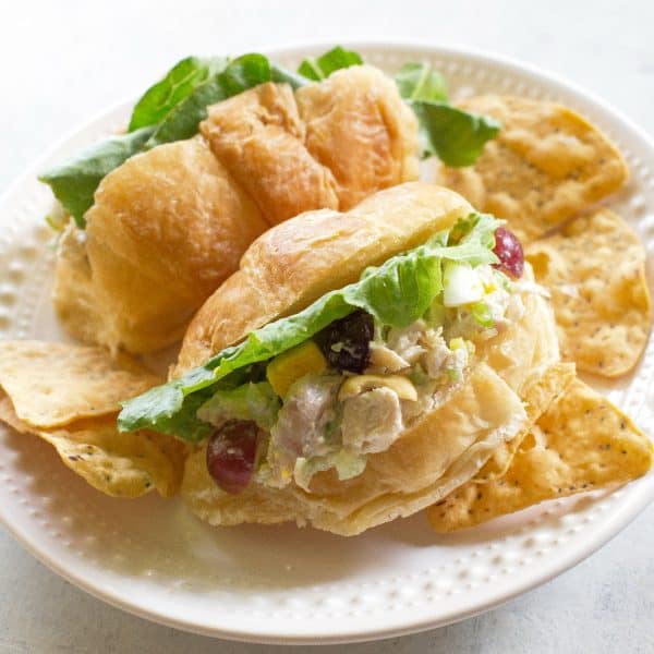 Chicken Salad Sandwiches - The Girl Who Ate Everything