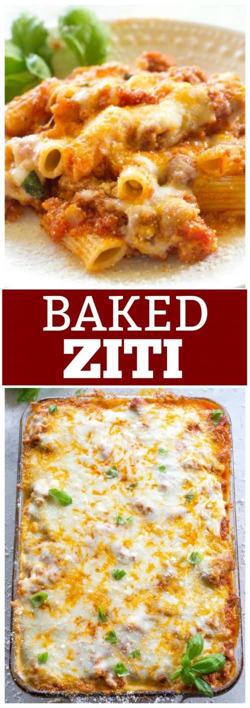 Easy Baked Ziti | The Girl Who Ate Everything