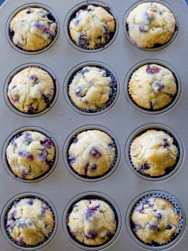 Lemon Blueberry Muffins - The Girl Who Ate Everything