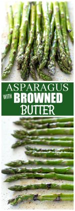 Roasted Asparagus with Balsamic Browned Butter | The Girl Who Ate ...