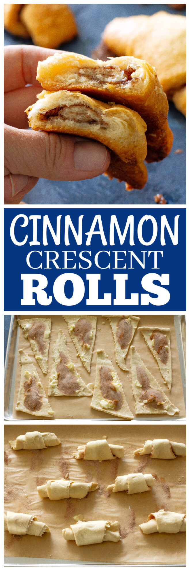 Cinnamon Crescent Rolls - The Girl Who Ate Everything