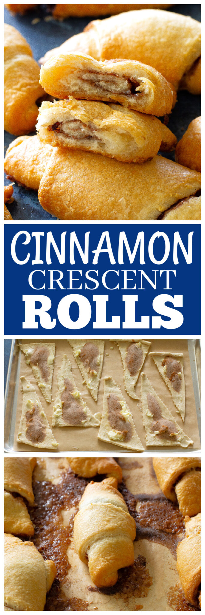 Cinnamon Crescent Rolls - The Girl Who Ate Everything