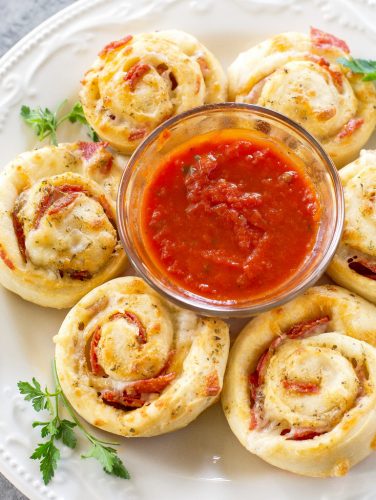 The Best Pizza Rolls Recipe (+VIDEO) - The Girl Who Ate Everything