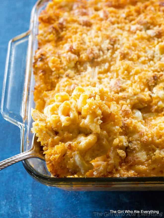 Buffalo Chicken Mac and Cheese - The Girl Who Ate Everything