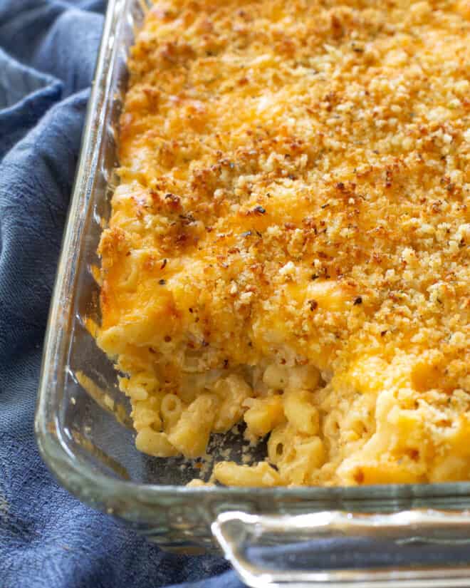 Fancy Baked Mac and Cheese - The Girl Who Ate Everything