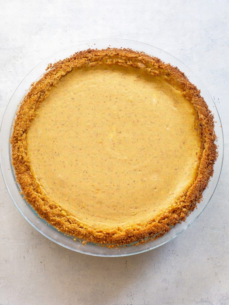 Double Layer Pumpkin Cheesecake - The Girl Who Ate Everything