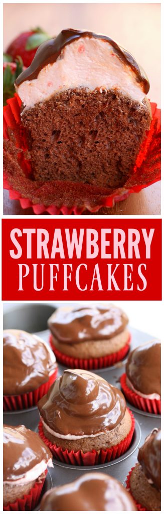 Strawberry Puffcakes | The Girl Who Ate Everything