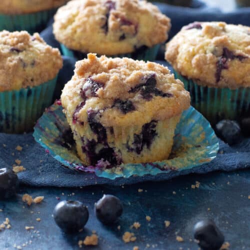 Blueberry Streusel Muffins | The Girl Who Ate Everything
