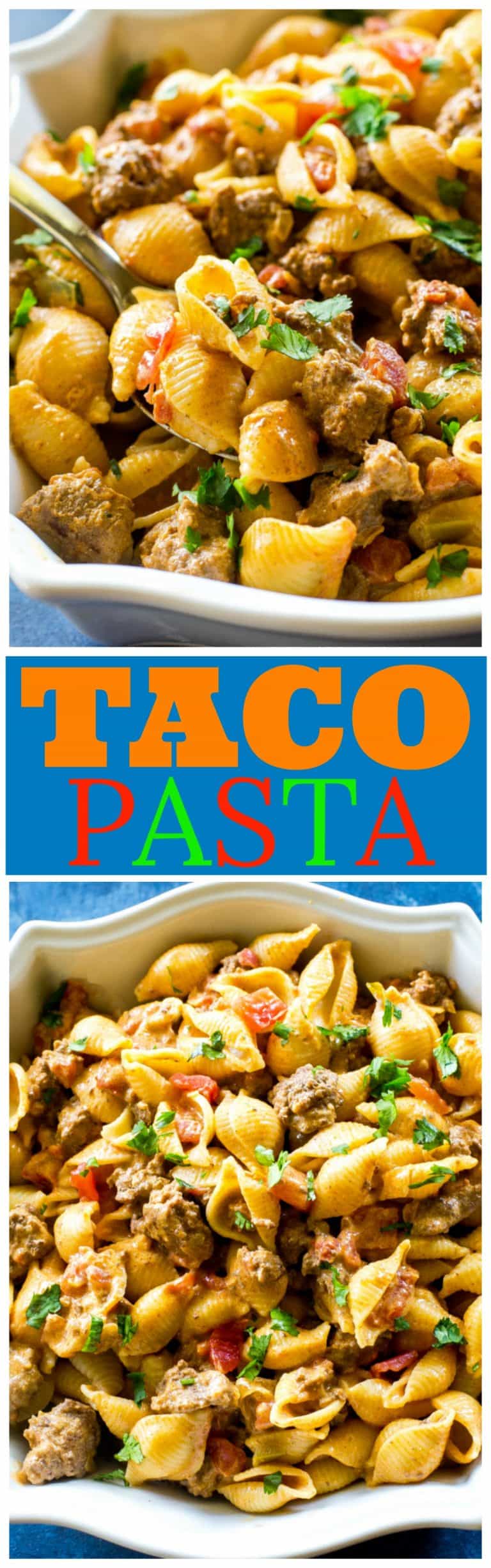 Easy Taco Pasta Recipe The Girl Who Ate Everything