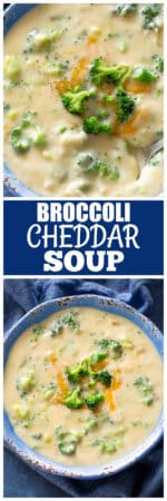 The Best Broccoli Cheddar Soup - The Girl Who Ate Everything