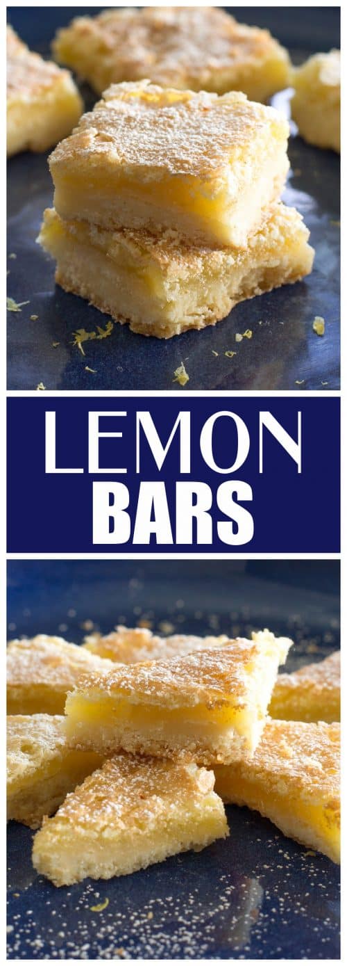 Lemon Bars Recipe - The Girl Who Ate Everything