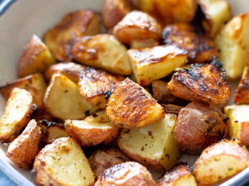 Fried Red Potatoes Recipe (Budget Friendly Side Dish}