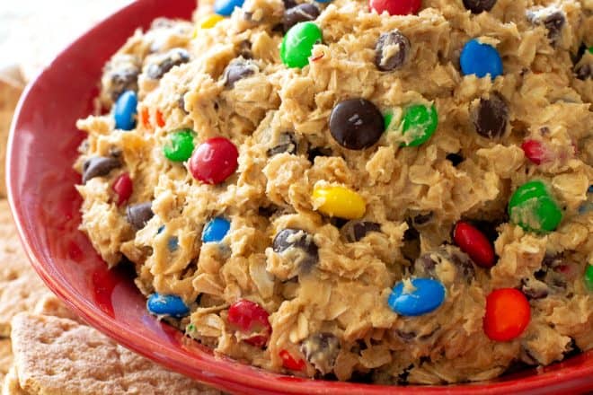 monster cookie dough dip