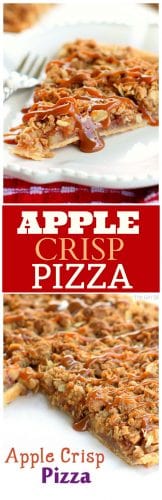 Apple Crisp Pizza | The Girl Who Ate Everything