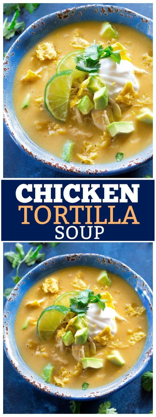 Chicken Tortilla Soup | The Girl Who Ate Everything