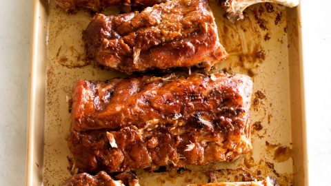 Slow cook pork best sale ribs in instant pot