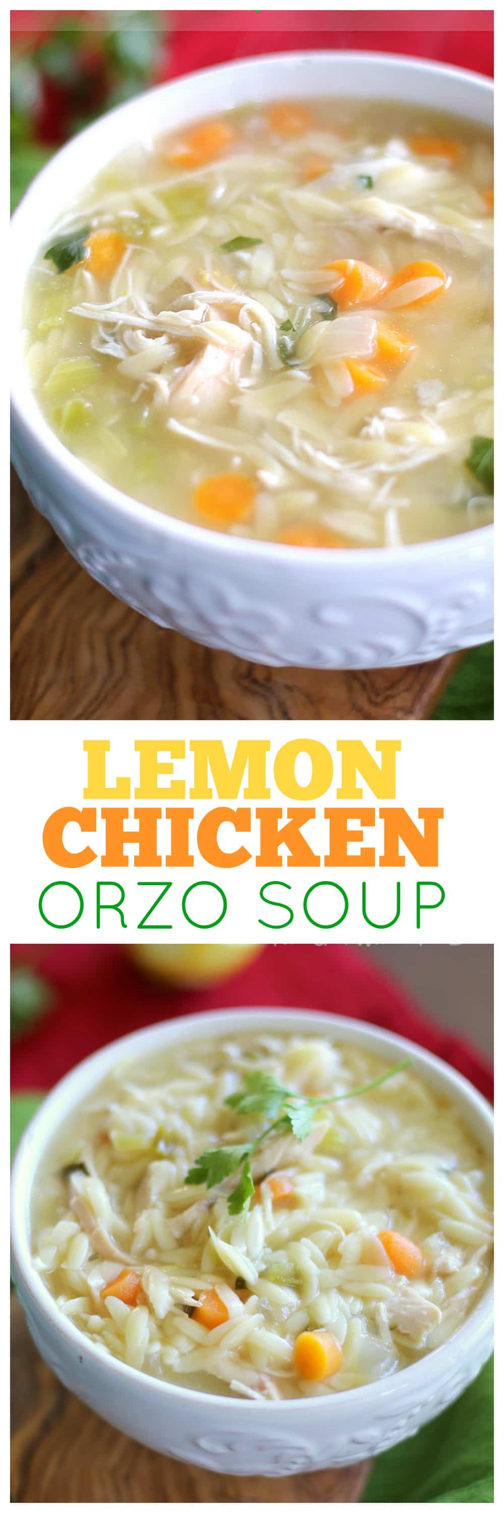 Lemon Chicken Orzo Soup Recipe Healthy The Girl Who Ate Everything