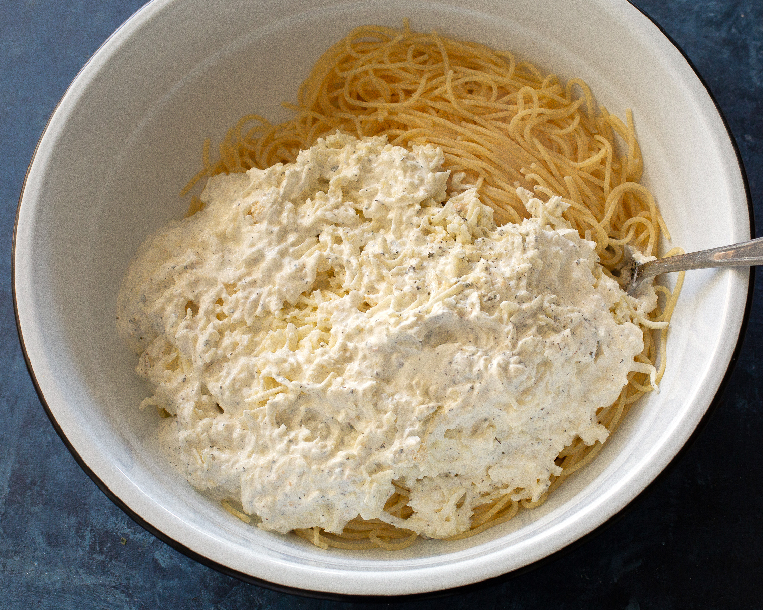 noodles with cheese sauce