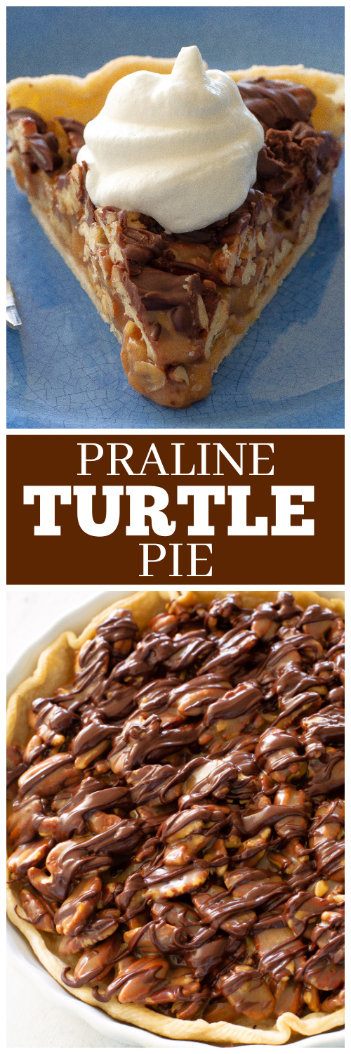 Praline Turtle Pie