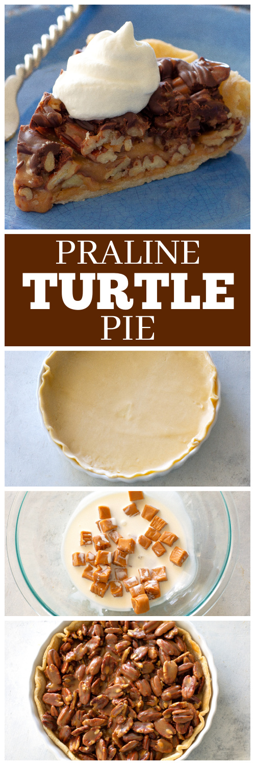 Praline Turtle Pie