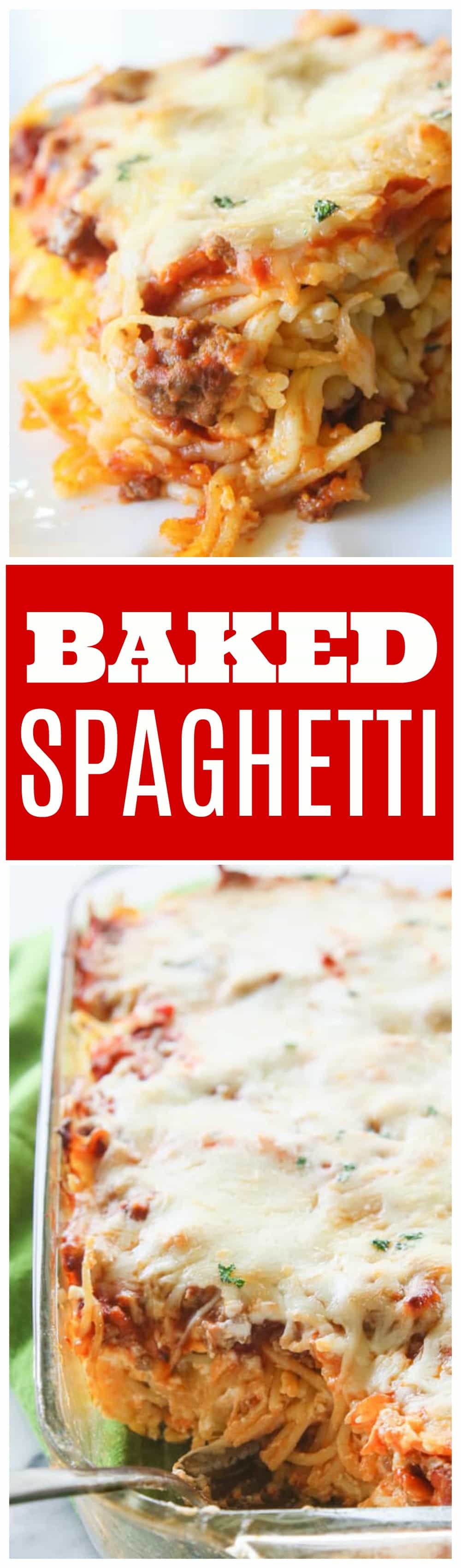 Baked Spaghetti - The Girl Who Ate Everything