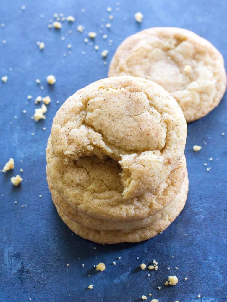 Thick Snickerdoodles Recipe - The Girl Who Ate Everything