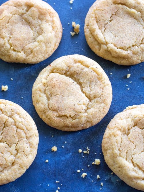 Thick Snickerdoodles Recipe - The Girl Who Ate Everything