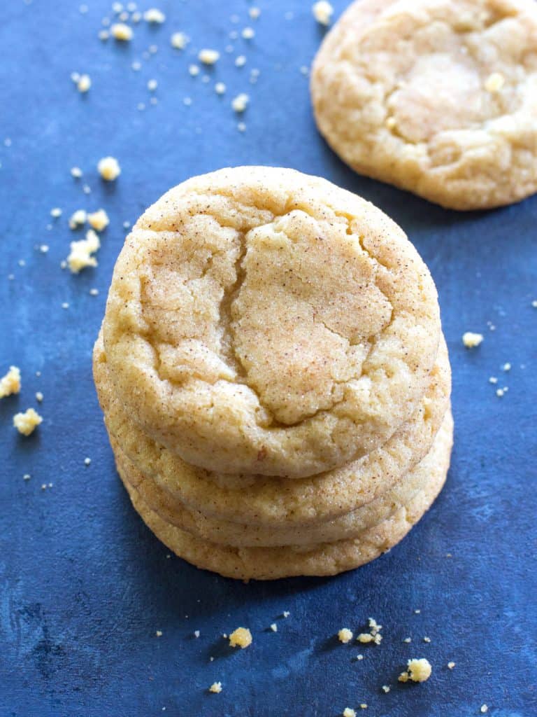 Thick Snickerdoodles Recipe - The Girl Who Ate Everything