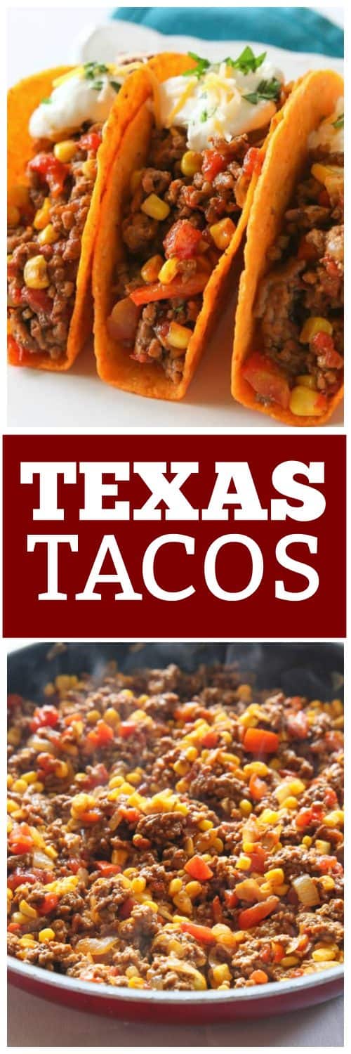 Texas Tacos Recipe - The Girl Who Ate Everything